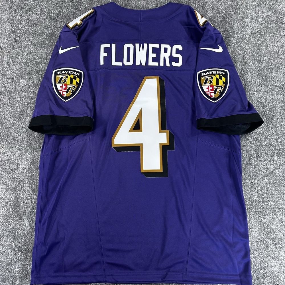 Zay Flowers Baltimore Ravens Nike Vapor F.U.S.E. Limited Jersey - Purple, Large - Picture 9 of 14